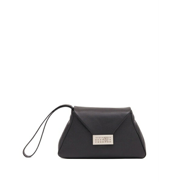 マルタンマルジェラ レディース クラッチペダル御徒面子 御徒面子 New numeric clutch bag Black
