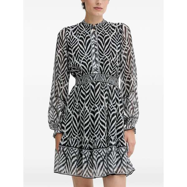 ヘイルシリング レディース 衣装 トップス Nyra button printed mini dress Black