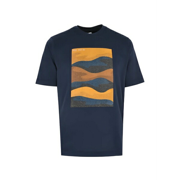 パルジレリ メンズ Tシャツ トップス Graphic t-shirt Blue｜asty