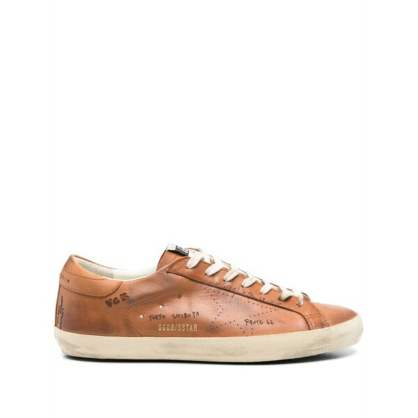 ゴールデングース メンズ スニーカー シューズ Super-star sneakers Brown
