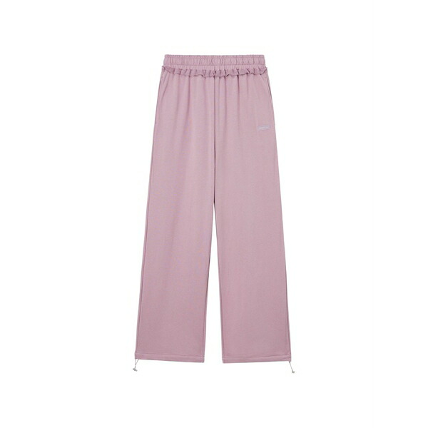 ミニクリーム レディース カジュアルパンツ ボトムス Ruffled trousers Purple｜asty
