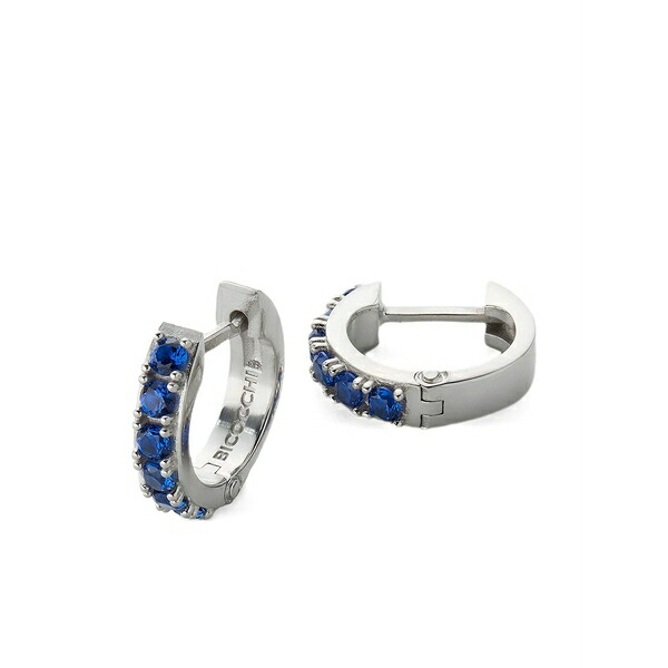エマニュエレ ビコッキ メンズ ピアス・イヤリング 添え物 Embellished hoop earrings Silver