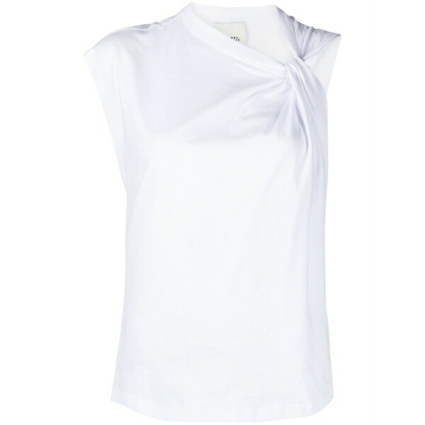 イザベル マラン レディース Tシャツ トップス Nayda cotton t-shirt White｜asty