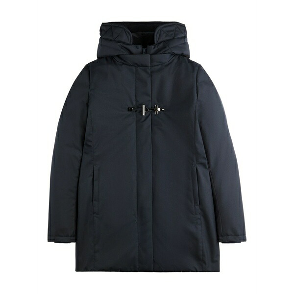 フェイ レディース 厚地の外套 アウター Hooded parka Blue