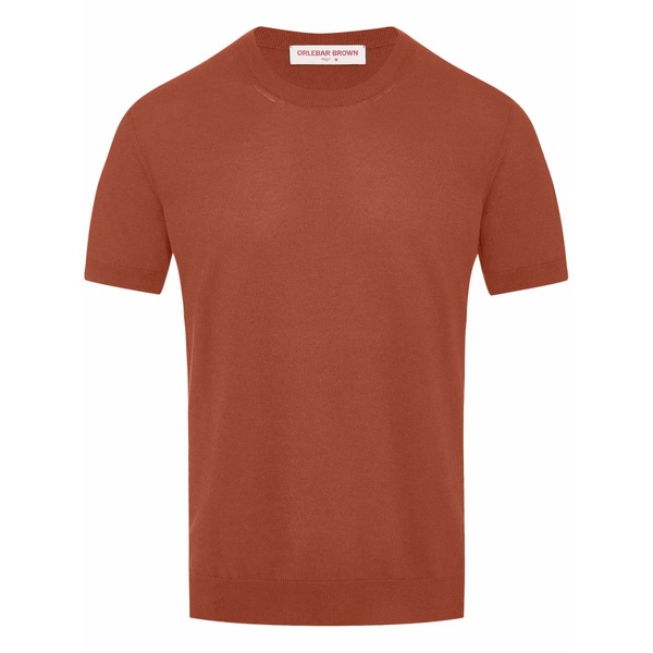 オール赤ちょうちん 赤銅色 メンズ プルオーバー トップス Torres t-shirt  Brown