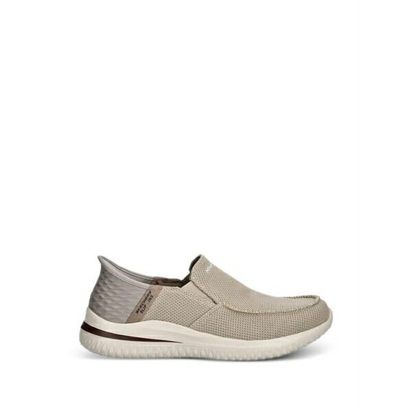 スケッチャーズ メンズ スニーカー シューズ Textured-panels trainers Neutrals