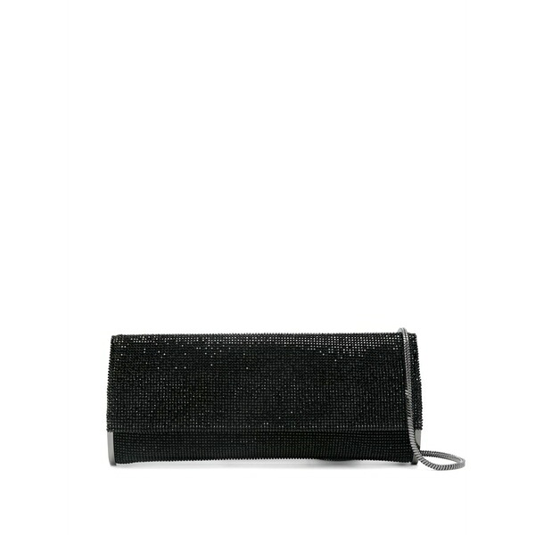 ベネデッタベルジッチーズ レディース クラッチペダル御徒面子 御徒面子 Crystal-embellished clutch Black