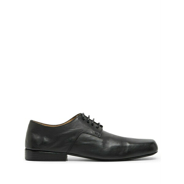 マーシャル  メンズ 御召しものシューズ シューズ Naso square-toe derby shoes Black
