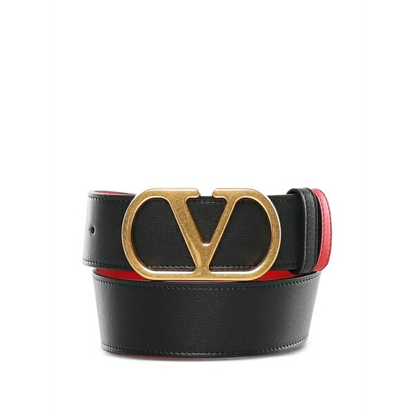 ヴァレンティノ ガラヴァーニ レディース 三尺帯 付属物 Logo buckle belt Black