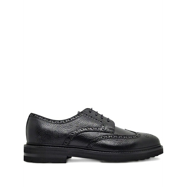 ヘンダーソン・ブラッコ メンズ お召しものシューズ シューズ Leather derby shoes Black