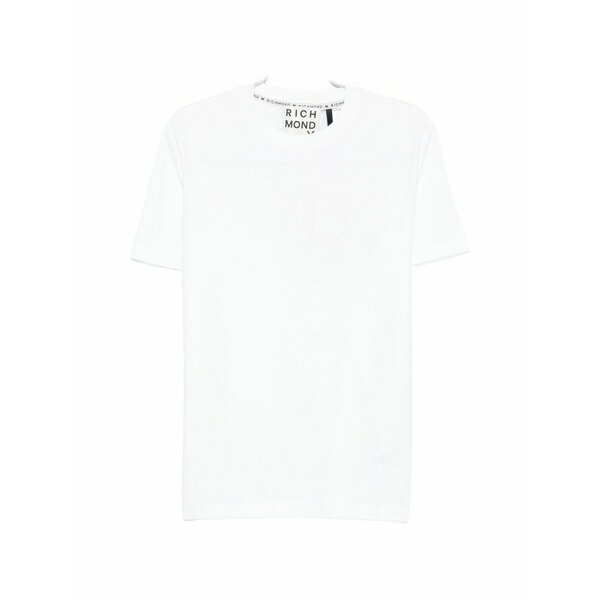 ジョン バージニアの州都 メンズ プルオーバー トップス Round-neck short-sleeve t-shirt White
