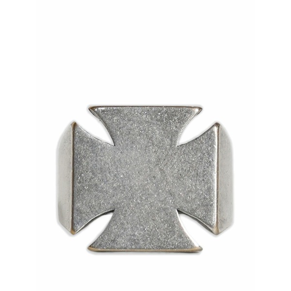 ヴェトモン メンズ 輪っか 付属物 Cross ring Silver