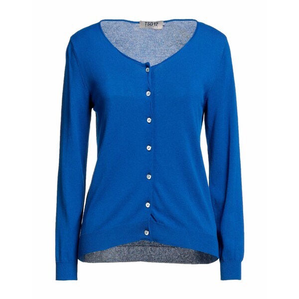 【送料無料】 ティーエスディ12 レディース カーディガン アウター Cardigans Blue