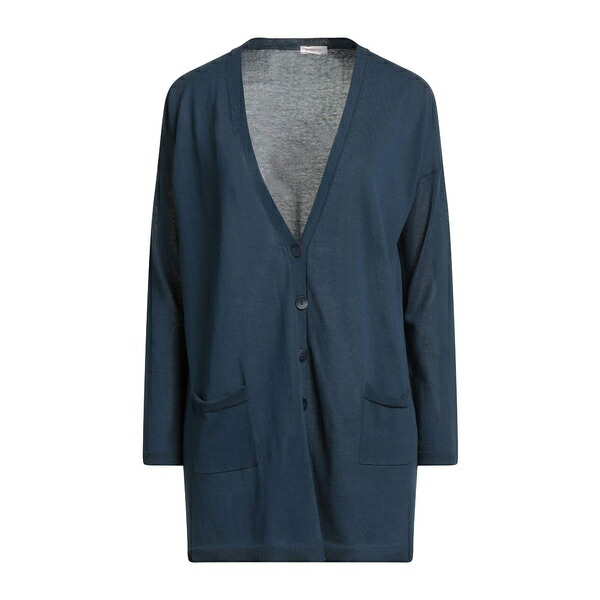 【送料無料】 ロッソピューロ レディース カーディガン アウター Cardigans Blue