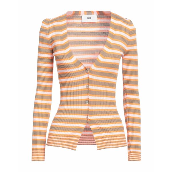 【送料無料】 ソロトレ レディース カーディガン アウター Cardigans Orange