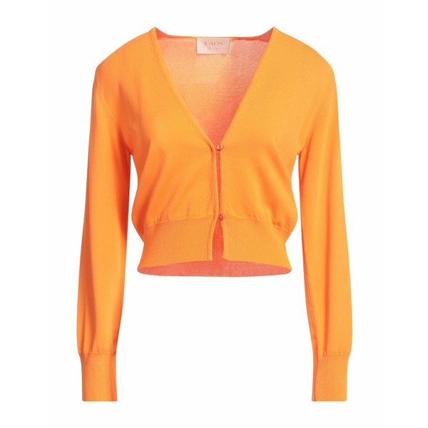 【送料無料】 カオス レディース カーディガン アウター Cardigans Orange｜asty