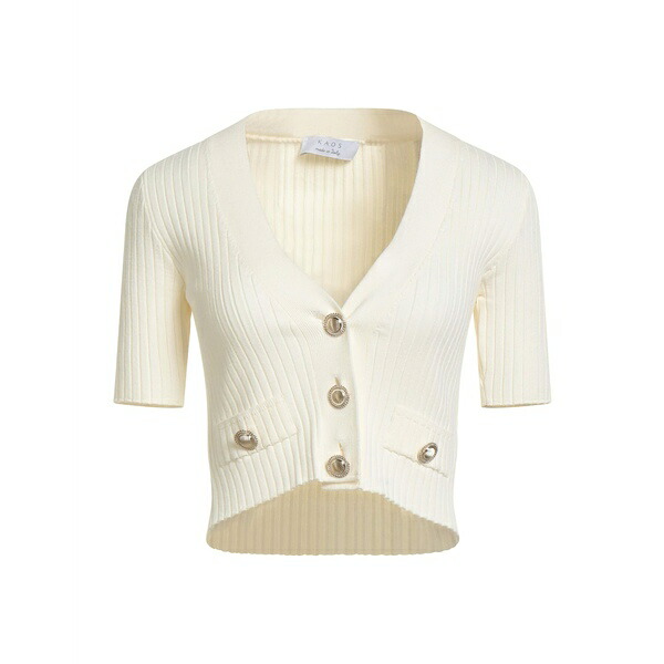 【貨物輸送無料】 騒々しい混乱 レディース ジレー アウター Cardigans White
