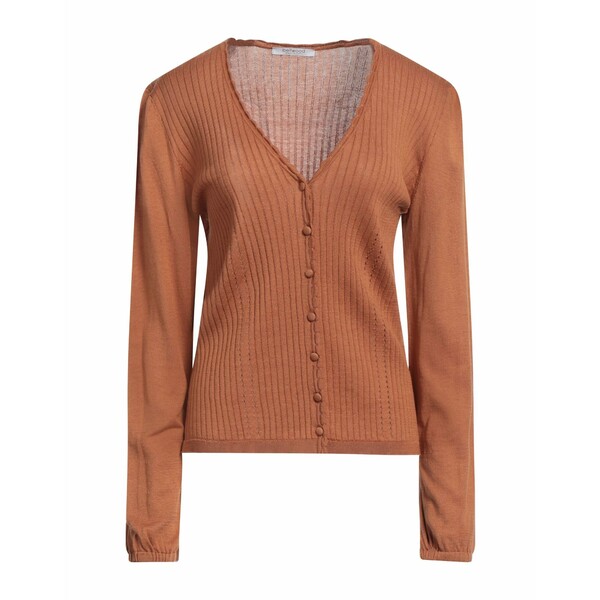 【送料無料】 ベルウッド レディース カーディガン アウター Cardigans Brown