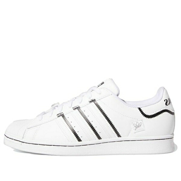 adidas アディダス メンズ スニーカー 【adidas Superstar 'Thin Stripes White Black' GV7186】 サイズ US_7(25.0cm)|asty