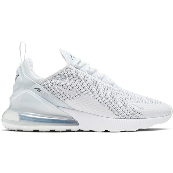 Nike ナイキ メンズ スニーカー 【Nike Air Max 270 White Pure Platinum】 サイズ US_6.5(24.5cm) White/White-Pure Platinum｜asty