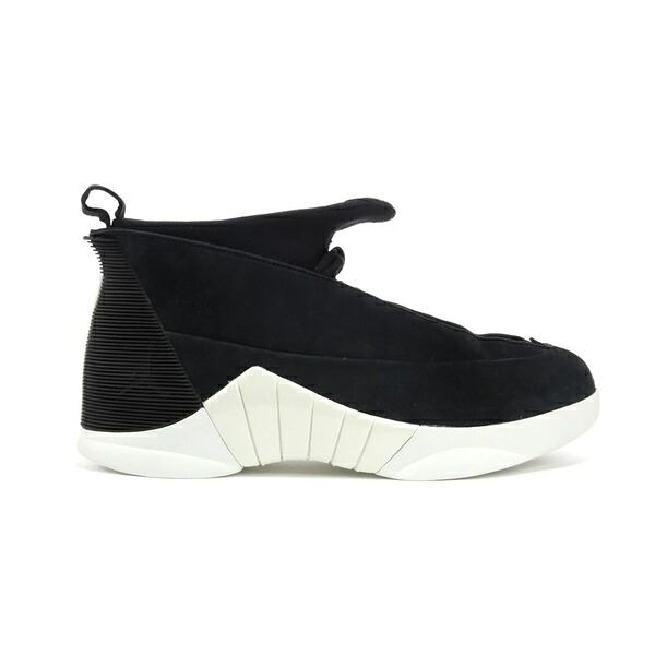 Jordan ジョーダン メンズ スニーカー  【Jordan 15 Retro PSNY Black Suede】  大きさ US_9(27.0糎) Black/Black-Sail-Black