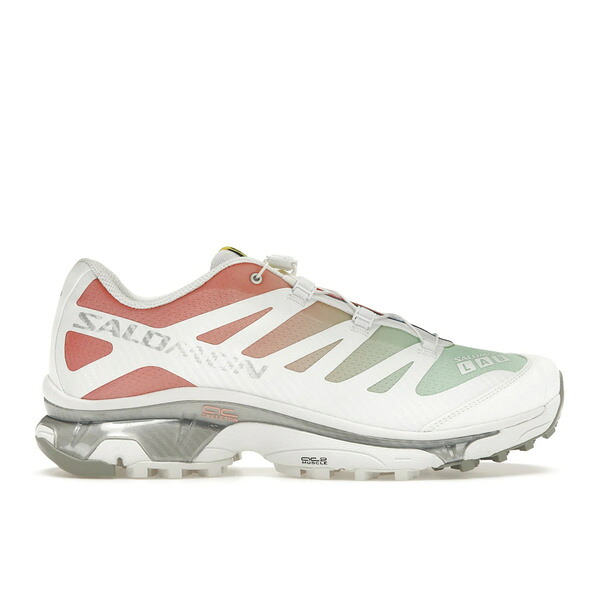 Salomon サロモン メンズ スニーカー 【Salomon XT-4 OG White Green Ash Coral】 サイズ US_12.5(30.5cm) White/Green Ash/Coral|asty