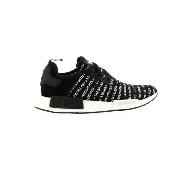 adidas アディダス メンズ スニーカー  【adidas NMD R1 Blackout】  サイズ US_9.5(27.5cm) Black/Core Black/White
