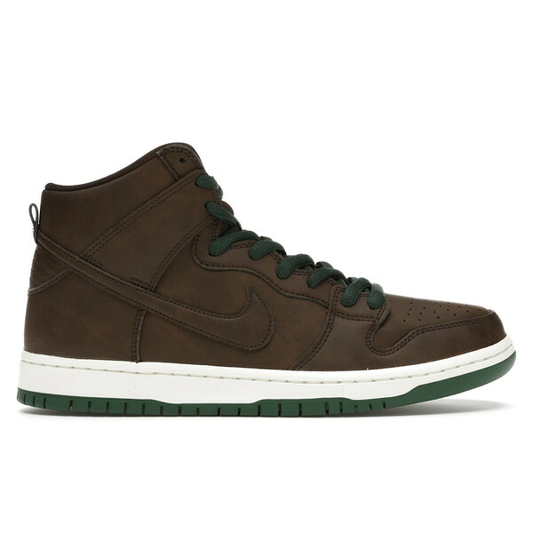 Nike ナイキ メンズ スニーカー  【Nike SB Dunk High Baroque Brown Vegan Leather】  大きさ US_M_15 Baroque Brown/White-Pine Green
