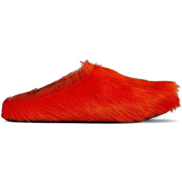 Marni マルニ メンズ スニーカー  【Marni Long Hair Calfskin Fussbett Sabot Mule Orange】  サイズ EU_42(27.0cm) Orange