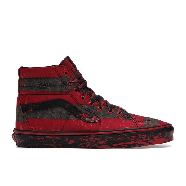 Vans バンズ メンズ スニーカー  【Vans Sk8-Hi Horror Pack Nightmare on Elm Street Freddy Krueger】  大いさ US_8(26.0珊) Black/Red/Green メンズ靴-スニーカー