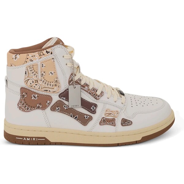AMIRI アミリ メンズ スニーカー  【AMIRI Skel Top Hi Bandana Brown White】  大いさ US_11(29.0珊) Brown/White 靴-スニーカー