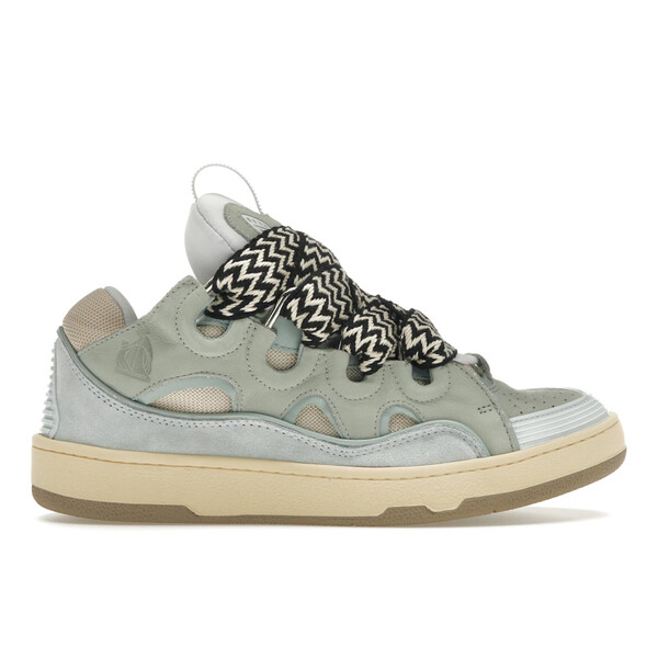 Lanvin ランバン メンズ スニーカー  【Lanvin Leather Curb Sneaker Light Blue】  サイズ US_8(26.0cm) Pale Blue