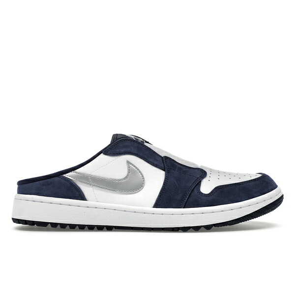 Jordan ジョーダン メンズ スニーカー  【Jordan 1 Mule Golf Midnight Navy】  大きさ US_M_14 White/Midnight Navy/Metallic Silver