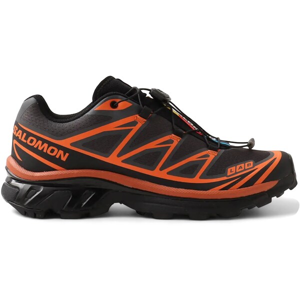Salomon サロモン メンズ スニーカー  【Salomon XT-6 atmos Exclusive Koi】  大いさ US_6(24.0糎) Asphalt/Black/Red Orange スニーカー-メンズ靴