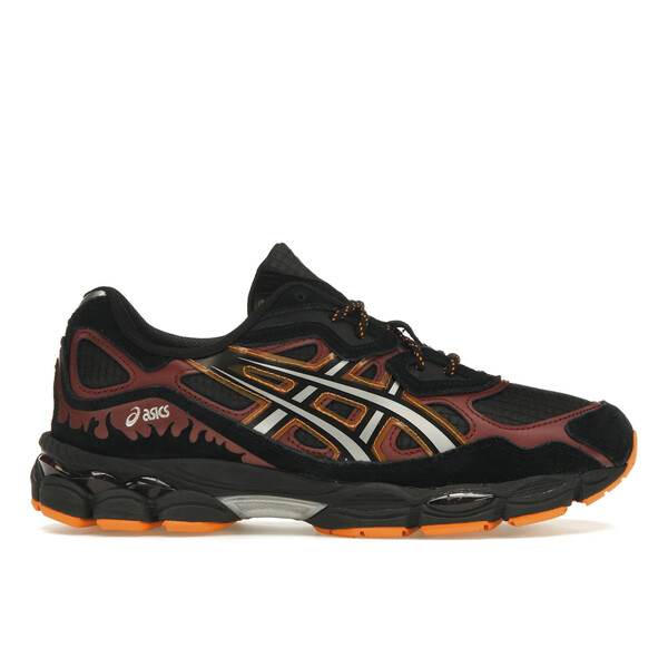 ASICS アシックス メンズ スニーカー  【ASICS Gel-NYC Naruto Uzumaki Shippuden】  大いさ US_M_13 Black/Burgundy 靴-スニーカー-メンズ靴
