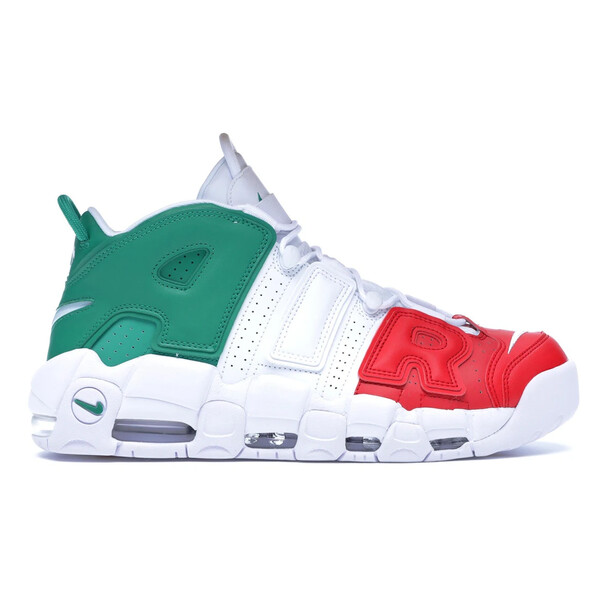 Nike ナイキ メンズ スニーカー  【Nike Air More Uptempo 96 Italy】  サイズ US_6(24.0cm) University Red/White-Lucid Green