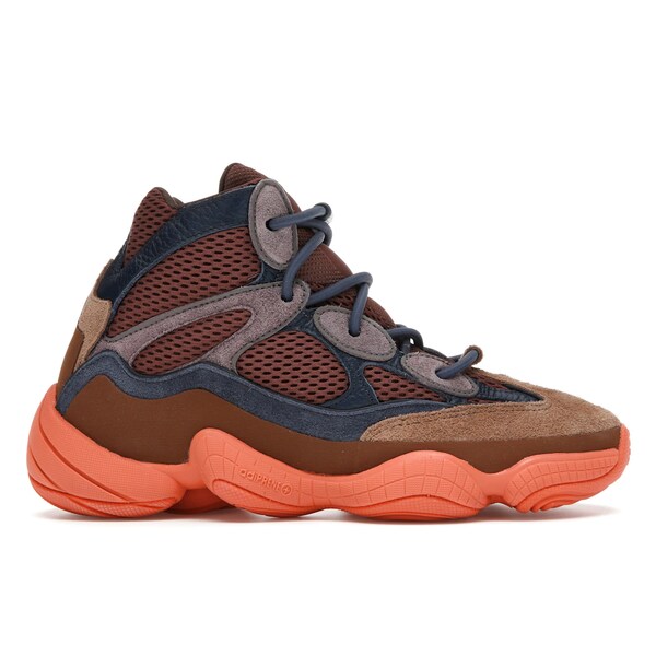 adidas アディダス メンズ スニーカー 【adidas Yeezy 500 High Tactile Orange】 サイズ US_M_14 Brown/Navy/Tactile Orange|asty