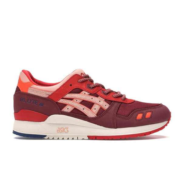 ASICS アシックス メンズ スニーカー  【ASICS Gel-Lyte III Ronnie Fieg Volcano 2.0】  サイズ US_7(25.0cm) Burgundy/Ash Pink