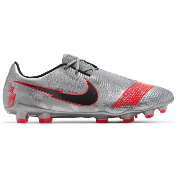 Nike ナイキ メンズ スニーカー  【Nike Phantom Venom Elite FG Metallic Grey Crimson】  大きさ US_7(25.0糎) Metallic Bomber Grey/Particle Grey/Laser Crimson/Black