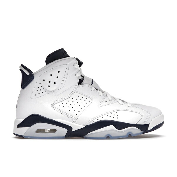 Jordan ジョーダン メンズ スニーカー  【Jordan 6 Retro Midnight Navy (2022)】  大きさ US_6.5(24.5糎) White/Midnight Navy