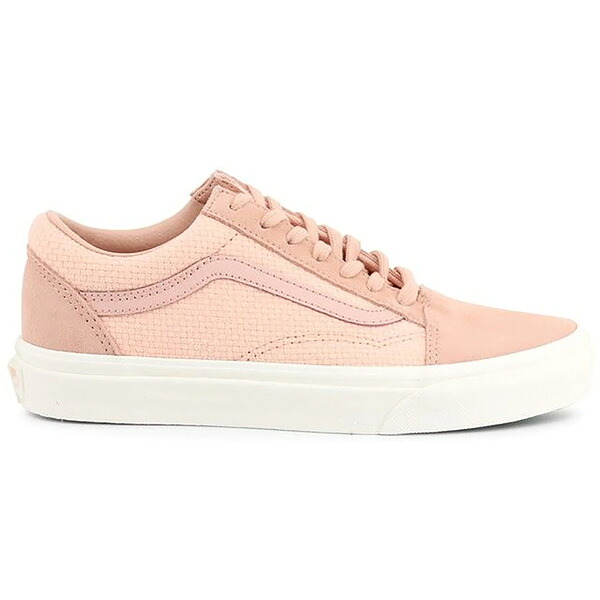 Vans バンズ メンズ スニーカー  【Vans Old Skool Woven Check Pink】  大いさ US_8(26.0珊) Pink/White 靴-メンズ靴