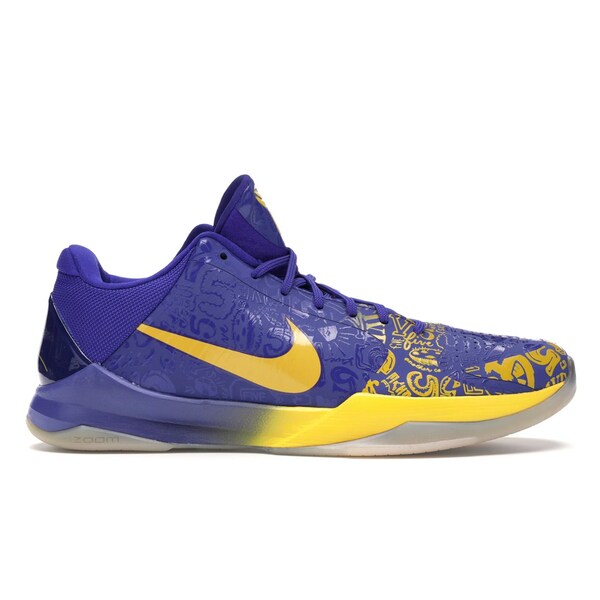 Nike ナイキ メンズ スニーカー  【Nike Kobe 5 5 Rings (2010)】  サイズ US_12(30.0cm) Midwest Gold/Concord