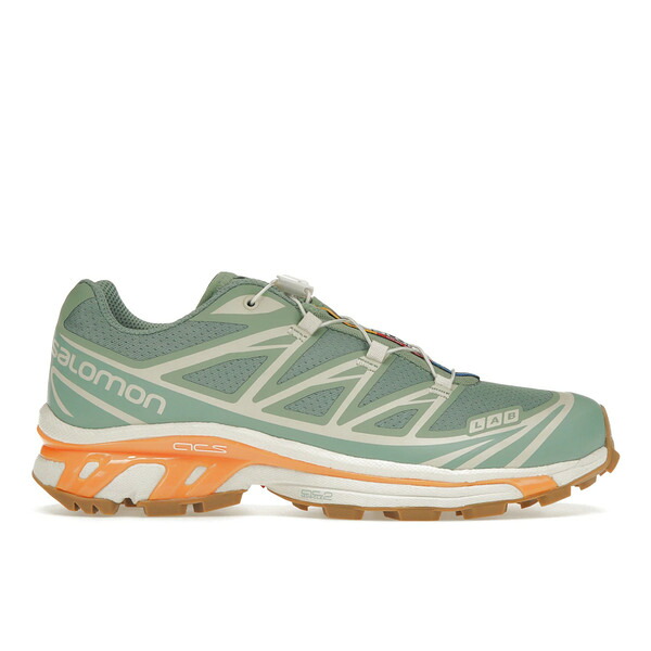 Salomon サロモン メンズ スニーカー 【Salomon XT-6 Granite Green Blazing Orange】 サイズ US_8.5(26.5cm) Granite Green/Aquifer/Blazing Orange｜asty