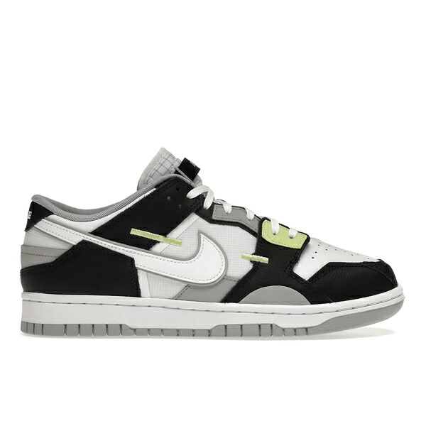 Nike ナイキ メンズ スニーカー  【Nike Dunk Low Scrap Wolf Grey Light Lemon Twist】  大きさ US_9(27.0珊) Black/White/Wolf Grey/Light Lemon Twist