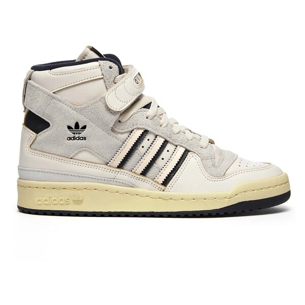 adidas アディダス メンズ スニーカー  【adidas Forum 84 Hi sivasdescalzo】  大きさ US_10.5(28.5珊) White/Navy/Natural