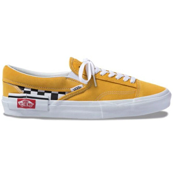 Vans バンズ メンズ スニーカー  【Vans Slip-On Cap Checkerboard Yolk Yellow】  大きさ US_M_4 Yolk Yellow/True White