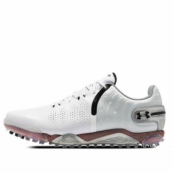 Under Armour アンダーアーマー メンズ スニーカー 【Under Armour Spieth 5 SL E 'White Metallic Silver' 3024560-100】 サイズ US_9.5(27.5cm)|asty