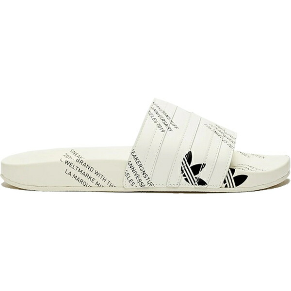 adidas アディダス メンズ スニーカー 【adidas Adilette SNS 20th Anniversary】 サイズ US_8(26.0cm) White Tint/Core Black/Core Black|asty