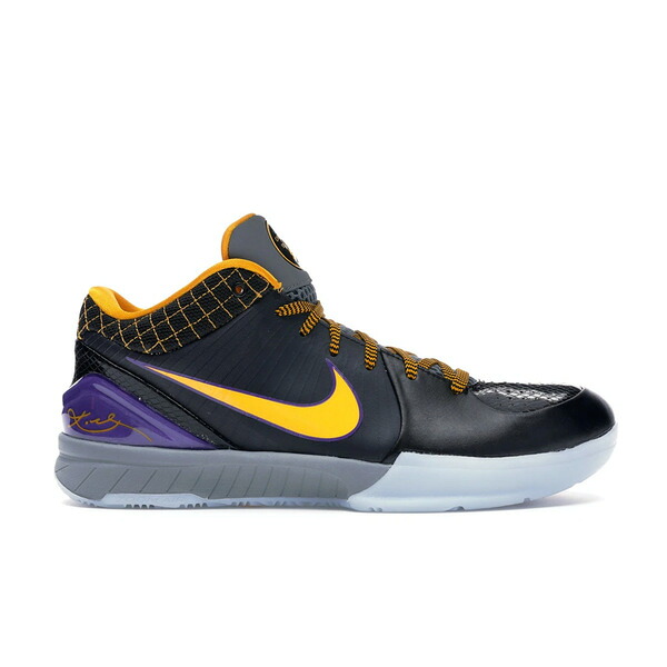 Nike ナイキ メンズ スニーカー 【Nike Kobe 4 Protro Carpe Diem】 サイズ US_9.5(27.5cm) Black/Varsity Purple-Canyon Gold|asty
