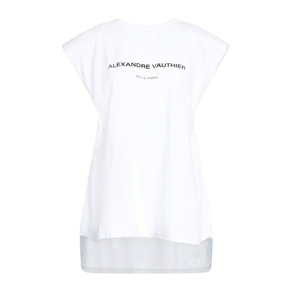 【送料無料】 アレクサンドル・ボーティエ レディース Tシャツ トップス T-shirts White 27,820円
